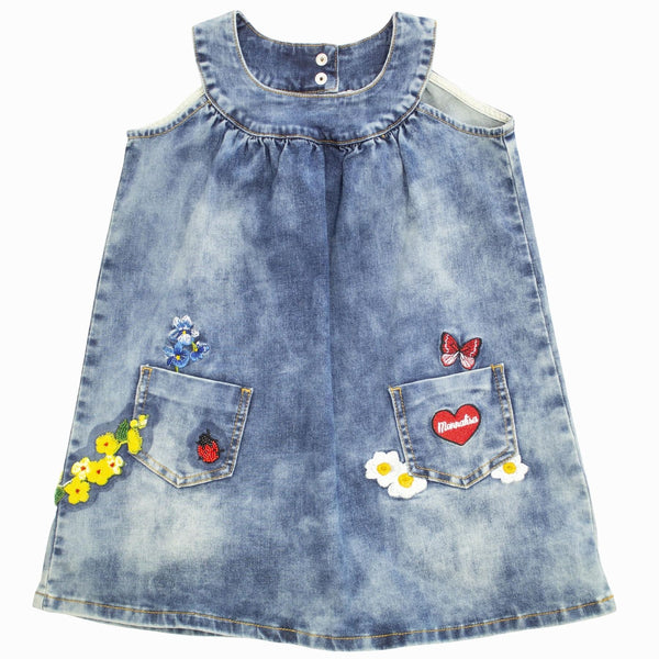 Vestito Jeans Monnalisa